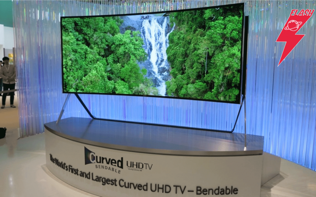 Samsung Curved : une TV pliable de 105 pouces !