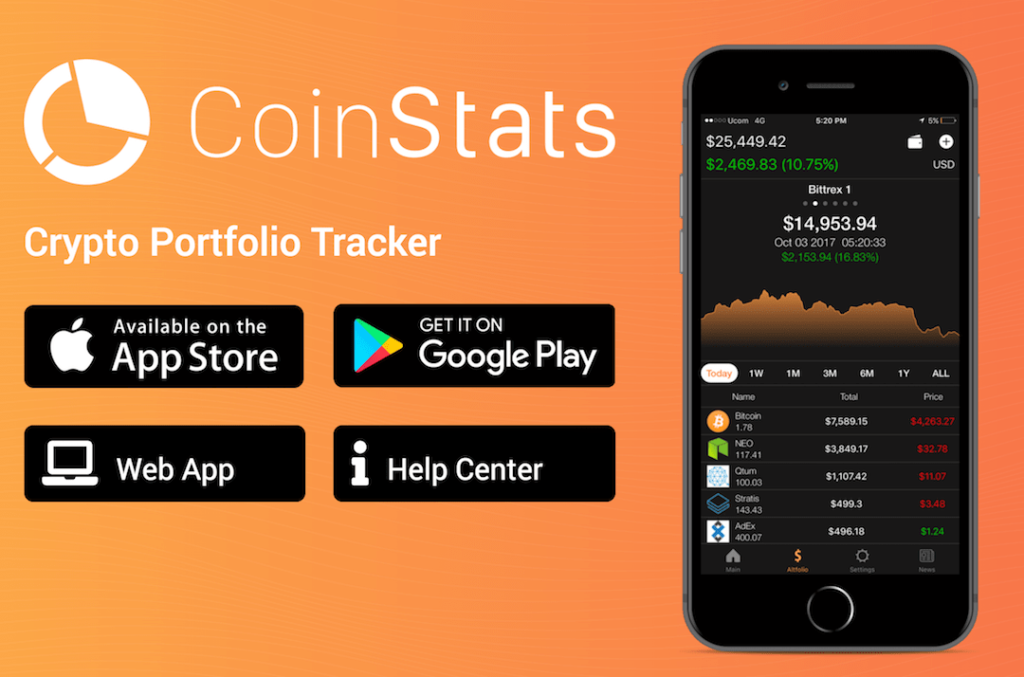 Coin stats как пользоваться приложением